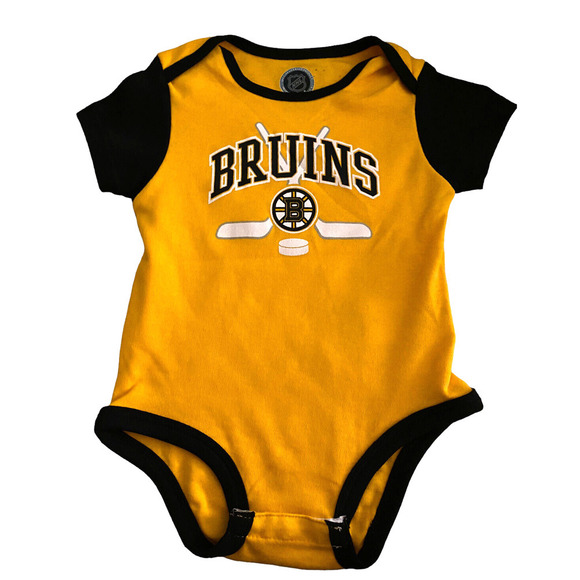 NHL Other - Boston Bruins 12M Baby Bodysuit One Piece NHL Boys Girls NEW